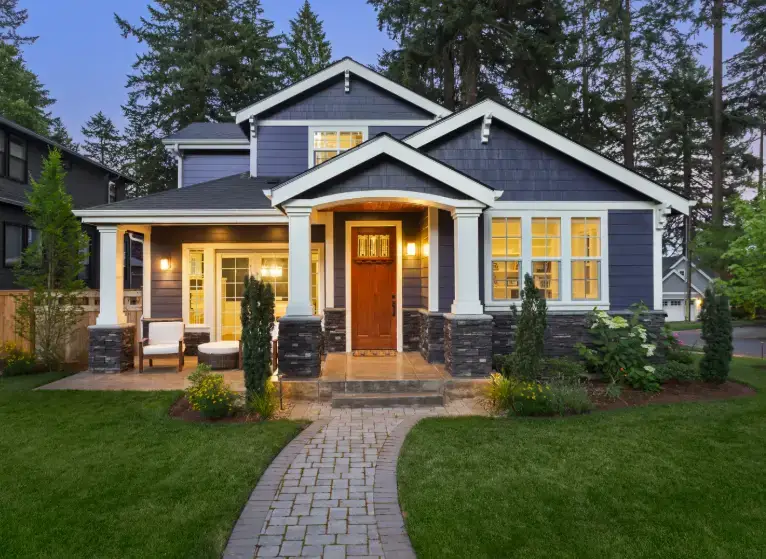 Beautiful home protected by insurance coverage Synergy Insurance of Kansas